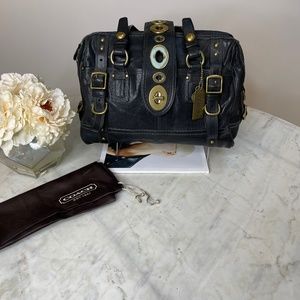 Coach - "Limited Edition Lily Legacy Satchel -Leather bag